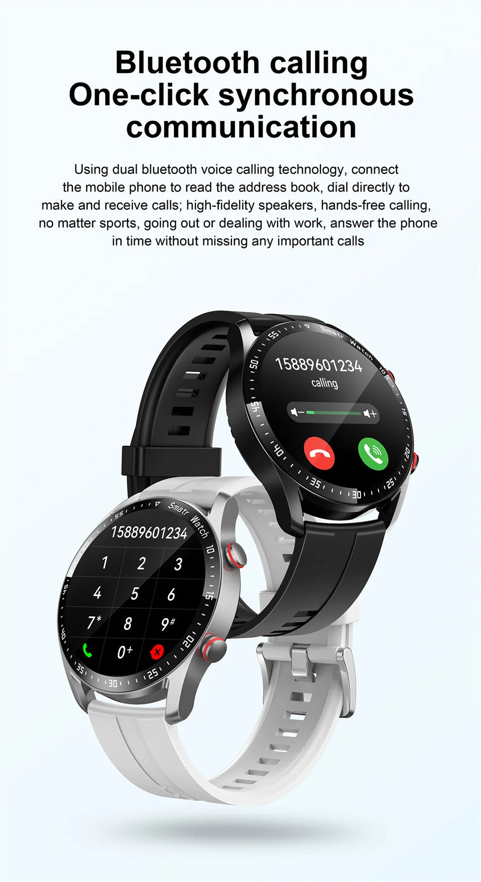 New Smart Watch for Men with Bluetooth 2025