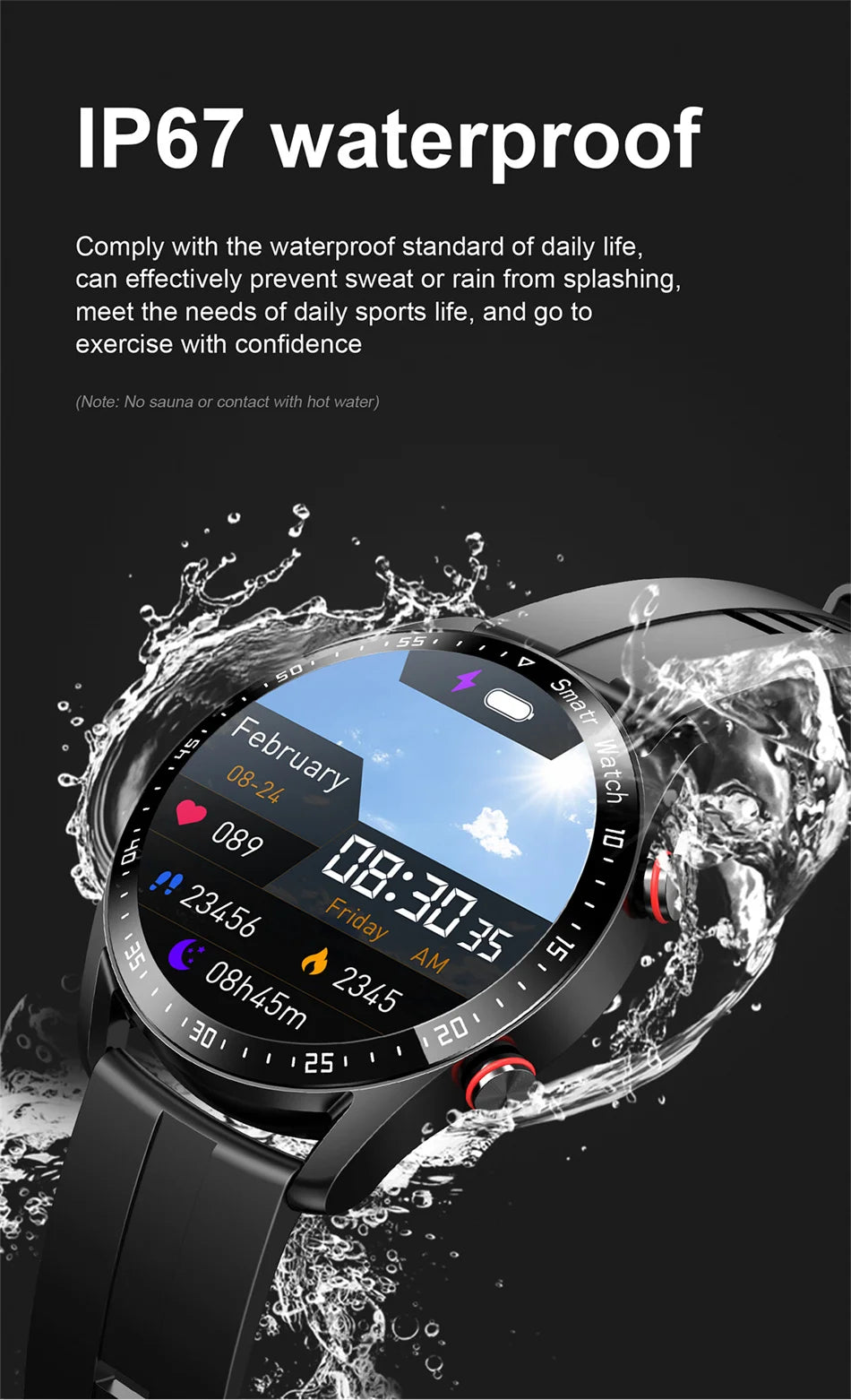 New Smart Watch for Men with Bluetooth 2025